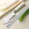 ErgoSlice Stainless Steel Vegetable Cutter & Scallion Slicer for Precision Garnishing