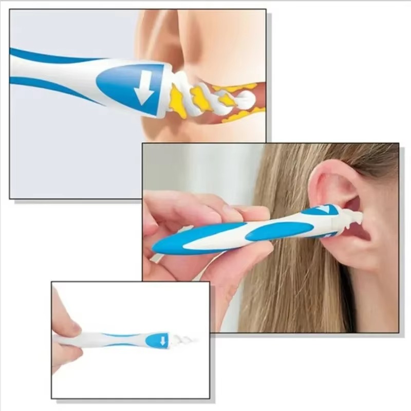 SafeSpin Ear Wax Remover Kit with Soft Silicone Tips