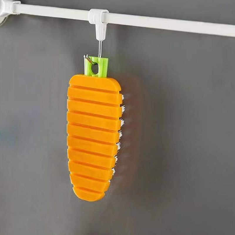 FlexiClean Vegetable Scrub Brush For Potatoes Carrots Kitchen Gaps 2