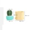 Cactus Handle Dish Scrubber Brush with Nano Cleaning Ball for Pots, Pans & Sinks