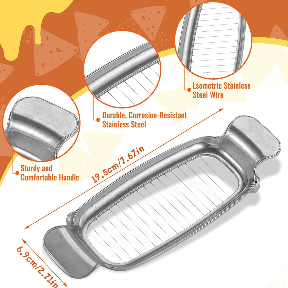 PrecisionSlice Stainless Steel Butter Wire Cutter & Cheese Slicer Tool