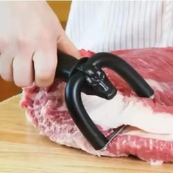 precisiontrim manual meat slicer & fat trimmer for beef, pork and bbq prep