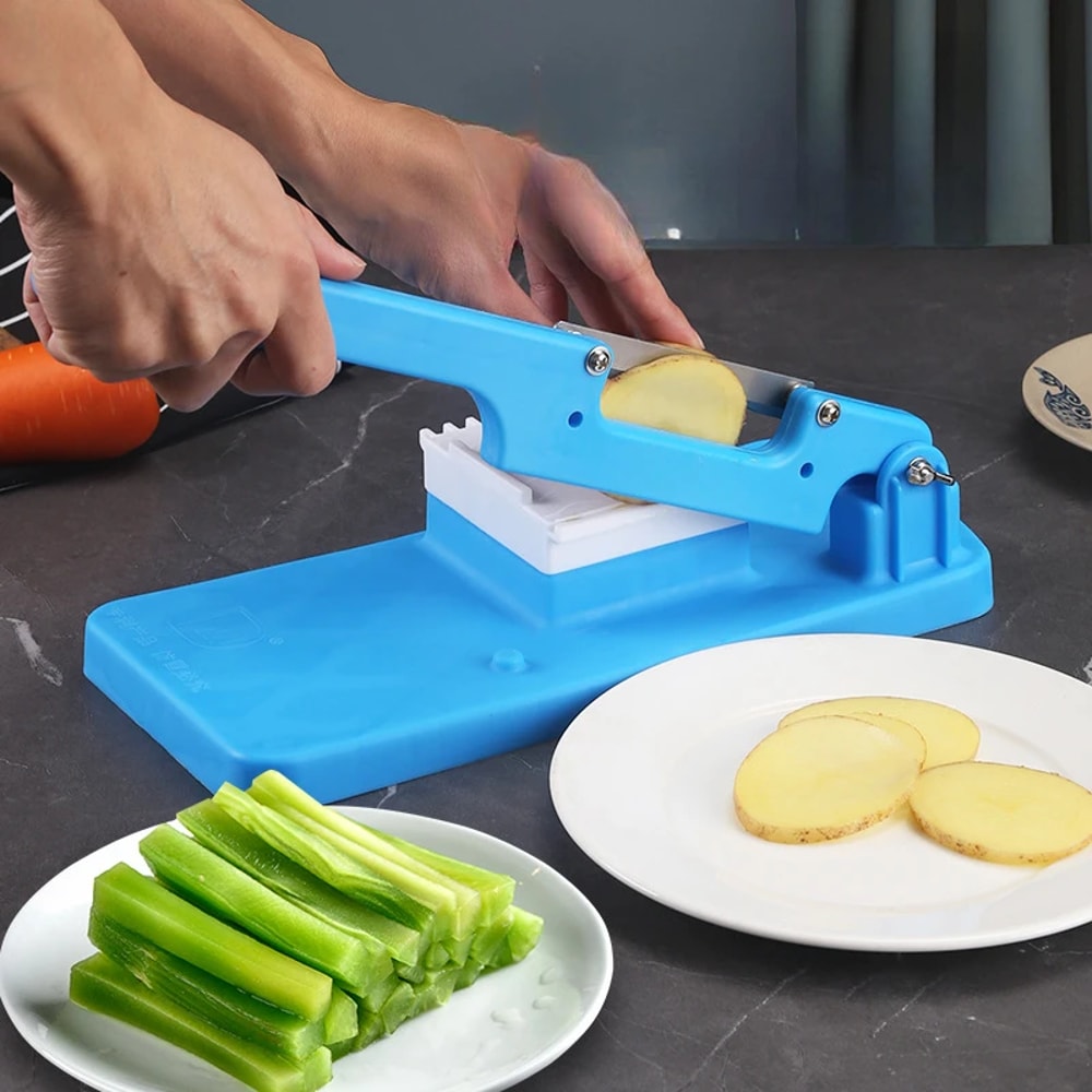 Frozen Meat & Vegetable Slicer Machine Manual Beef Roll Cutter for Kitchen Prep