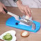 Frozen Meat & Vegetable Slicer Machine Manual Beef Roll Cutter for Kitchen Prep