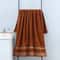 Luxury Embroidered Cotton Bath Towel Set Hotel Quality Soft Absorbent Towels