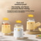 Chick Press Salt Dispenser Bottle for Precise Kitchen Seasoning Control