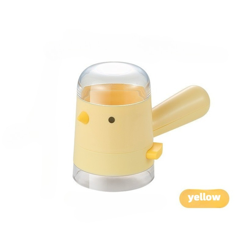 Chick Press Salt Dispenser Bottle for Precise Kitchen Seasoning Control