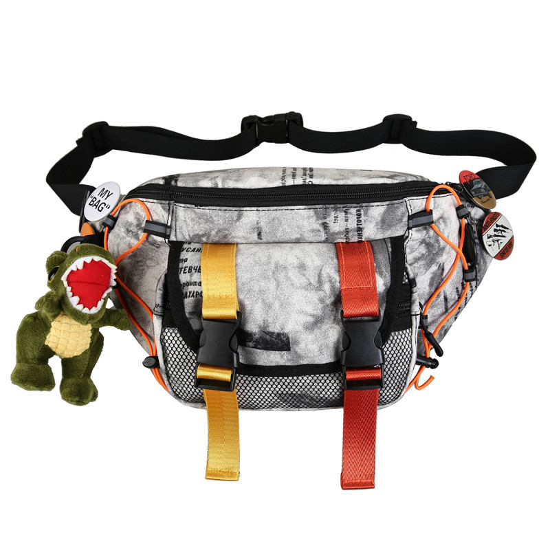 UrbanEdge Techwear Crossbody Bag For Men Women Tactical Chest Sling Fanny Pack 6