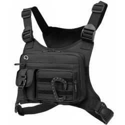 urbanguard tactical chest bag for running, cycling & everyday carry