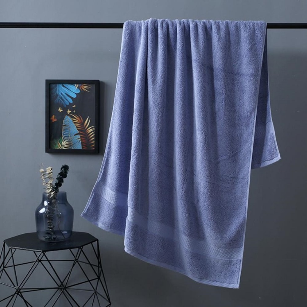 Luxury Cotton Bath Towel Soft Absorbent Spa Towel for Home, Beach & Hotel Use