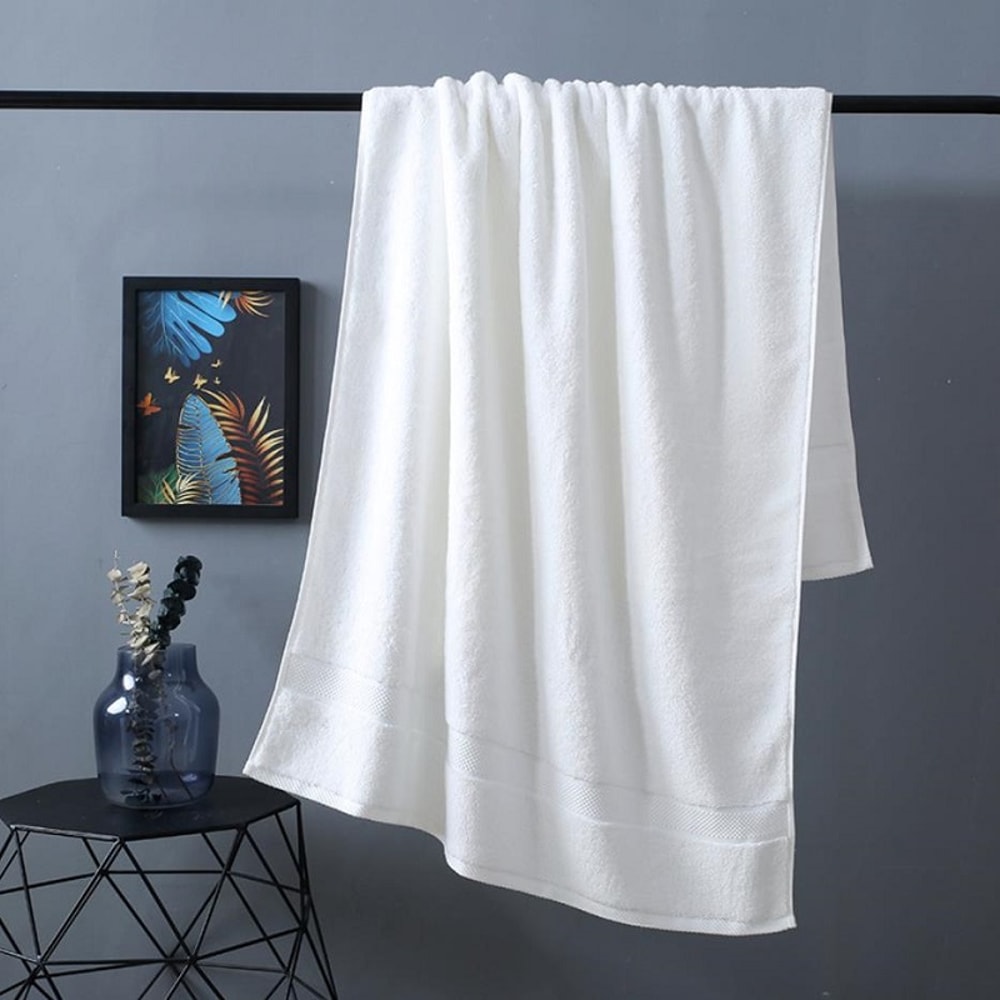 Luxury Cotton Bath Towel Soft Absorbent Spa Towel for Home, Beach & Hotel Use