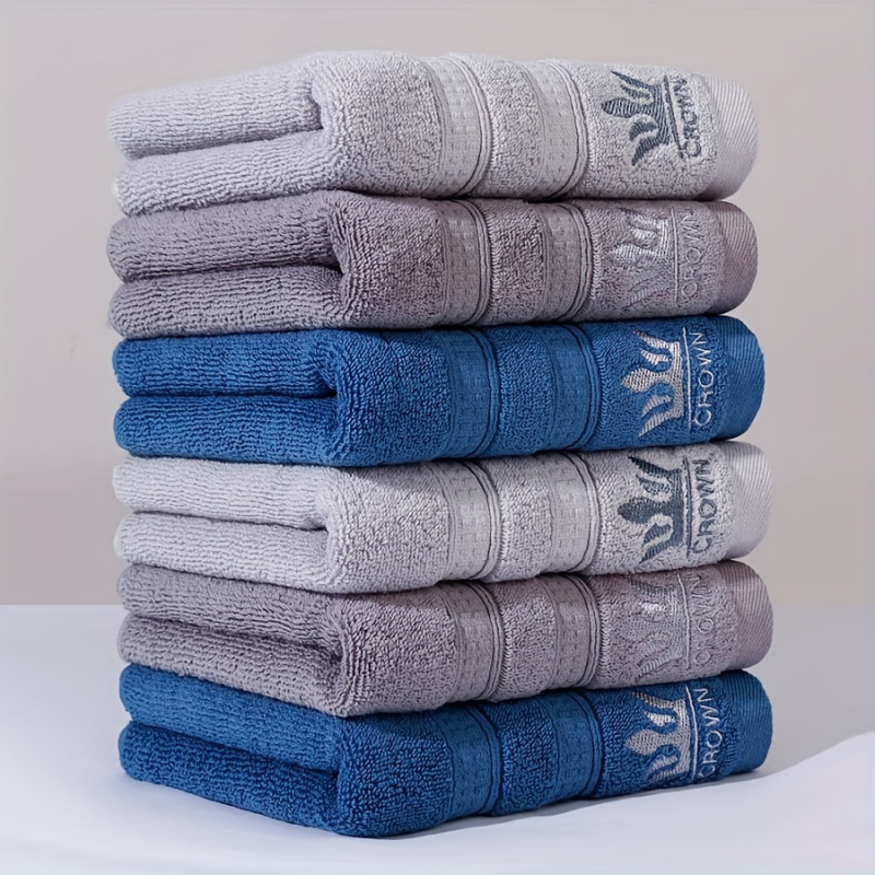Royal Cotton Face Towel Set Soft Absorbent Cotton Face Towels for Bathroom & Spa