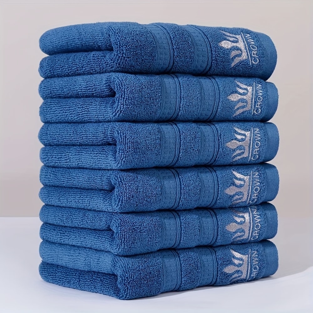 Royal Cotton Face Towel Set Soft Absorbent Cotton Face Towels for Bathroom & Spa