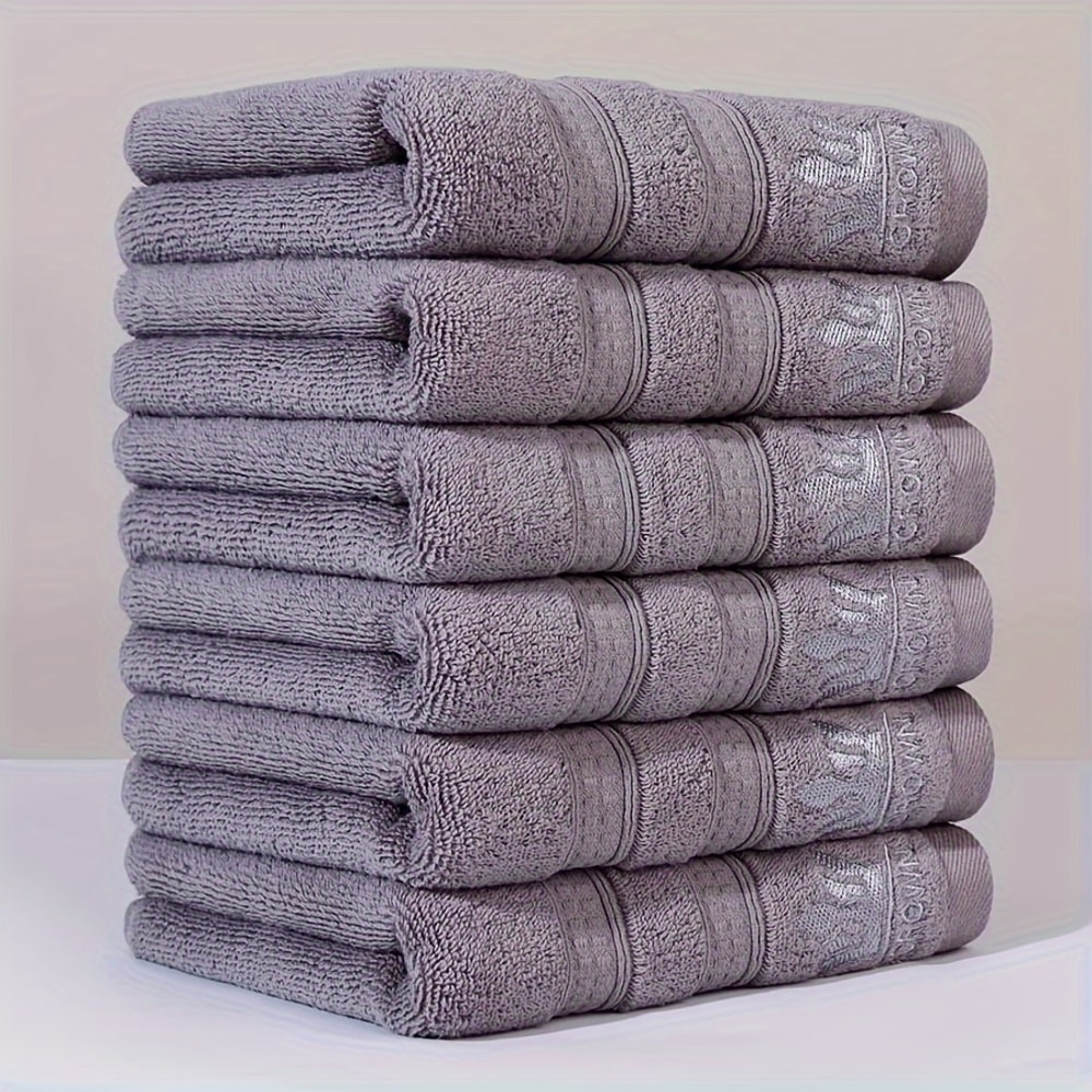 Royal Cotton Face Towel Set Soft Absorbent Cotton Face Towels for Bathroom & Spa