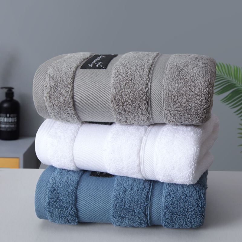 Luxury Cotton Bath Towel Large Size Hotel Style Quick Dry Absorbent Towel