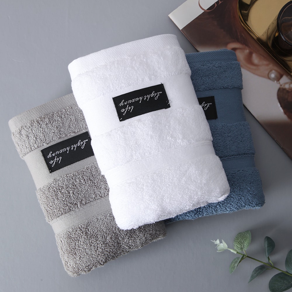 Luxury Cotton Bath Towel Large Size Hotel Style Quick Dry Absorbent Towel