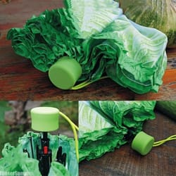 cabbage leaf folding umbrella with uv protection funny vegetable rain & sun parasol
