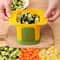 QuickPress Vegetable Chopper And French Fry Cutter For Fast Kitchen Prep 4