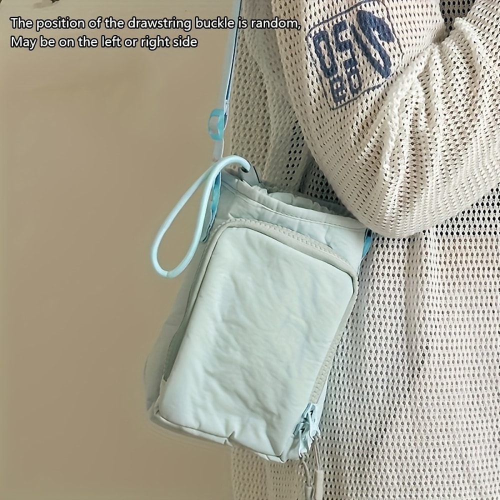 HydroGo Water Bottle Carrier Bag with Phone Pocket & Adjustable Strap