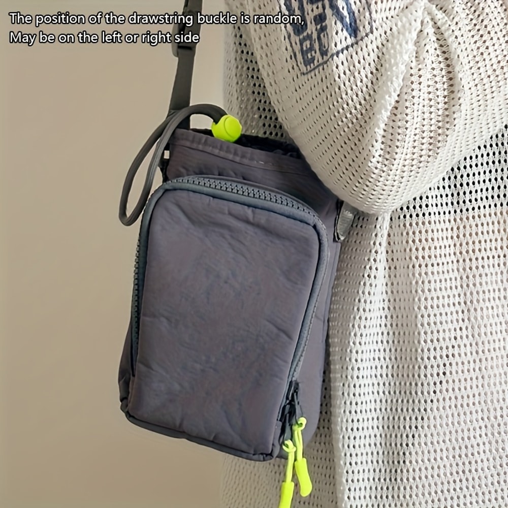 HydroGo Water Bottle Carrier Bag with Phone Pocket & Adjustable Strap