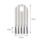 SmartCrevice Multi Surface Keyboard Cleaning Brush for Bottles, Lids & Tight Gaps