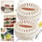FreshKeep Foldable Vegetable Washing Basket & Fridge Storage Drain Container