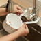 Adjustable Kitchen Sink Strainer Basket with Hanging Drain Rack & Food Waste Filter