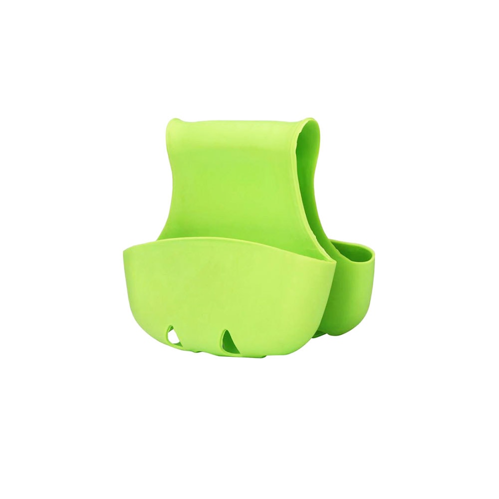 Silicone Sink Caddy Organizer for Sponge Storage and Kitchen Sink Accessories