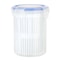 FreshSeal Pickle & Salad Keeper with Strainer Basket BPA-Free Fermentation Storage Container