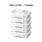 FreshLock Reusable Food Storage Containers Set With Lids Stackable Bento Boxes For Freezer Meal Pr 4