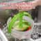 FreshSpin Rotating Salad Spinner And Vegetable Washing Basket With Drainage Storage 0