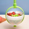 FreshSpin Rotating Salad Spinner And Vegetable Washing Basket With Drainage Storage 3