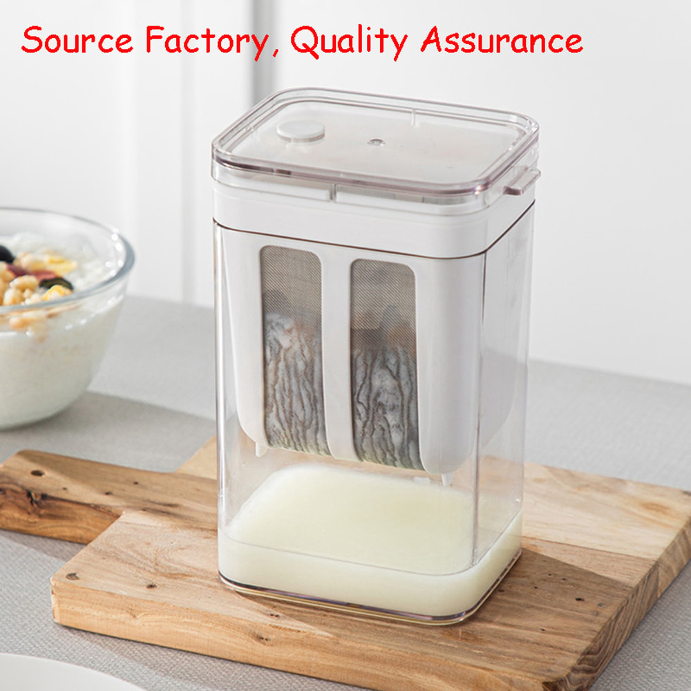 Pro Greek Yogurt Strainer and Yogurt Filter with Stainless Steel Whey Separator