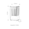 Pro Greek Yogurt Strainer and Yogurt Filter with Stainless Steel Whey Separator