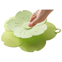 freshseal silicone drain cover & drain hair catcher for shower, kitchen & bathtub
