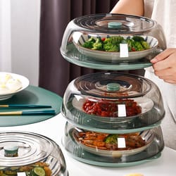 freshguard reusable food cover for plates and bowls with heat retention design