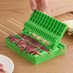 smart bbq skewer maker for kebabs and meat skewers