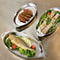 Premium Stainless Steel Fish Plate Oval Serving Tray for Steaming, Sushi, Desserts & Family Dining