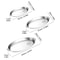Premium Stainless Steel Fish Plate Oval Serving Tray for Steaming, Sushi, Desserts & Family Dining