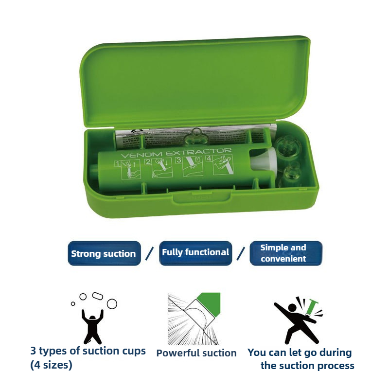 RapidRelief Bug Bite Suction Tool for Bee Stings, Mosquito Bites & Outdoor First Aid