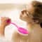 Gentle Exfoliating Back Bath Brush With Long Handle For Deep Skin Cleansing Massage 1