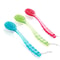 Gentle Exfoliating Back Bath Brush With Long Handle For Deep Skin Cleansing Massage 4