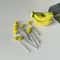 Banana Shape Dessert Fork Set Cute Stainless Steel Fruit Forks For Snacks Cakes 2
