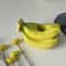 Banana Shape Dessert Fork Set Cute Stainless Steel Fruit Forks For Snacks Cakes 3