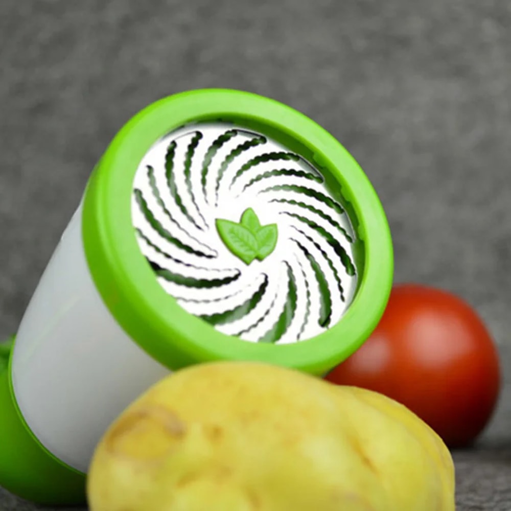 FreshCut Manual Herb Grinder and Vegetable Chopper for Herbs, Spices, and Greens