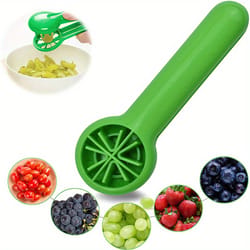 quickslice kids fruit cutter & grape cutter for safe snack prep