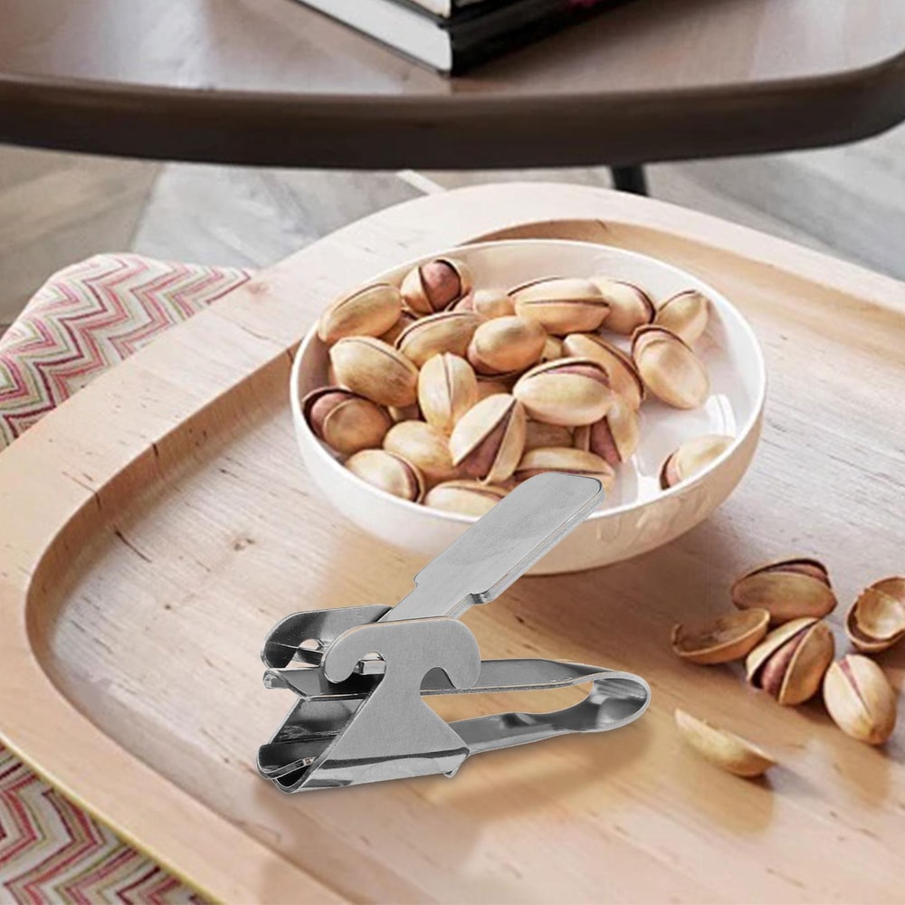 Stainless Steel Nut Cracker Sunflower Seed Peeler For Pistachios And Mixed Nuts 1
