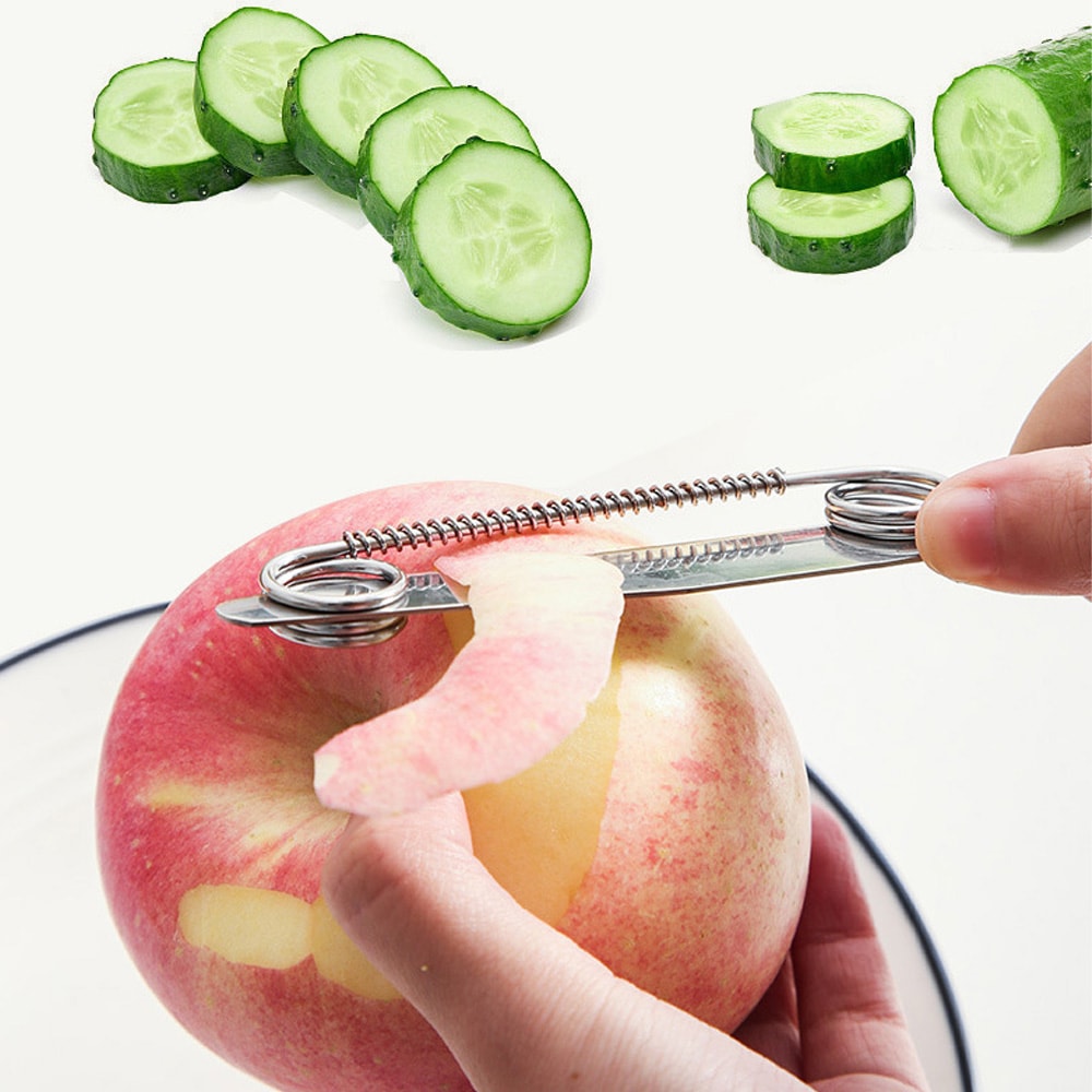 Adjustable Stainless Steel Vegetable Peeler Potato Slicer Tool 1