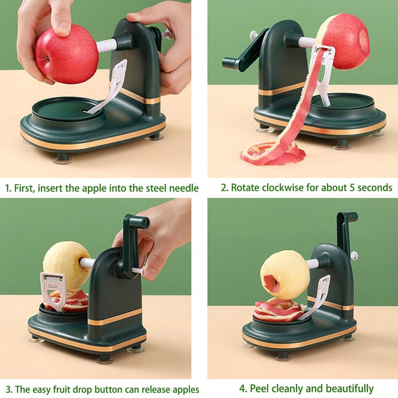 SwiftPeel Pro Manual Apple Peeler Fruit Slicer Machine 2