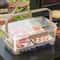 FreshLock Portable Picnic Food Storage Container with Drain Tray and Airtight Seal